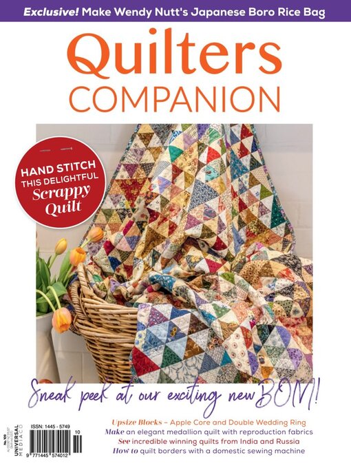 Title details for Quilters Companion by Universal Wellbeing PTY Limited - Available
